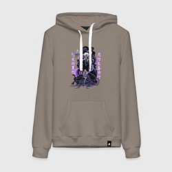 Женская толстовка-худи Магическая битва Сатору Годжо сильнейший