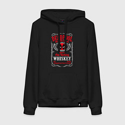 Женская толстовка-худи Deadpool whiskey