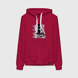 Женская толстовка-худи Магическая битва Тоджи