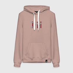 Женская толстовка-худи Depeche Mode - videos logo