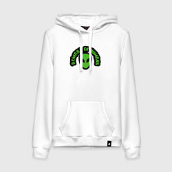 Женская толстовка-худи Остерегайтесь людей