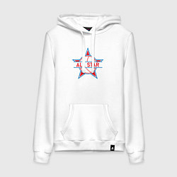 Женская толстовка-худи All-star basketball