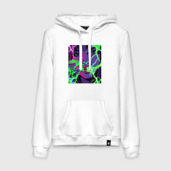 Женская толстовка-худи Кислотные руки