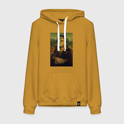 Женская толстовка-худи Чубакка - Мона Лиза