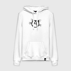 Женская толстовка-худи Cat anarchy