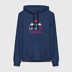 Женская толстовка-худи Уровень 37 пройден