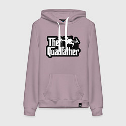 Женская толстовка-худи Батя дронов и квадрокоптеров