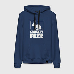 Женская толстовка-худи Нет жестокости