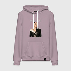 Женская толстовка-худи Билли Айлиш в черном костюме