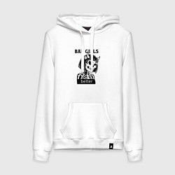 Женская толстовка-худи Девочка скелет