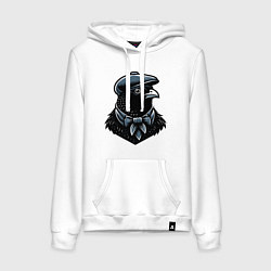 Женская толстовка-худи Птица в кепке