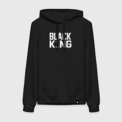 Женская толстовка-худи Черный король