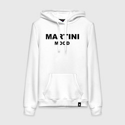 Женская толстовка-худи Мартини муд