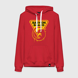 Женская толстовка-худи Чужой на борту - предупреждающий знак