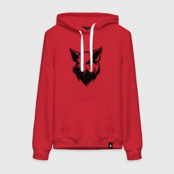 Женская толстовка-худи Свиная голова