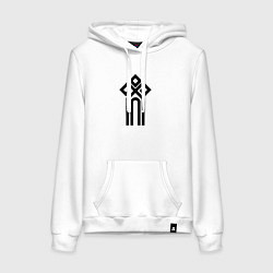 Женская толстовка-худи Чур - символ