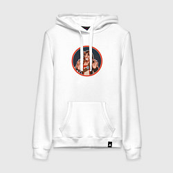 Женская толстовка-худи Metal Devil