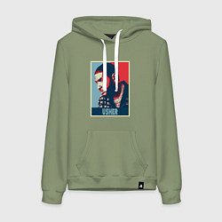 Женская толстовка-худи Usher music