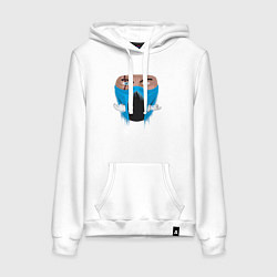 Женская толстовка-худи Sub-zero face - Mortal Kombat