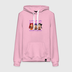 Женская толстовка-худи Кей-поп-охотницы на демонов чиби