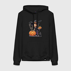 Женская толстовка-худи Тыквы оживают в хэллоуин