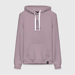 Женская толстовка-худи Уэнсдей и вещь скетч