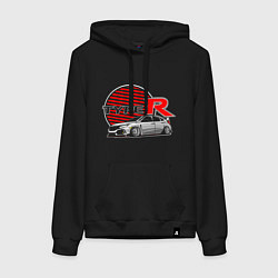 Женская толстовка-худи Honda Civic Type R