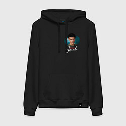 Женская толстовка-худи Jacob team - Сумерки мем