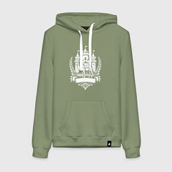 Женская толстовка-худи Замок и верблюд Челябинск