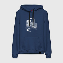 Женская толстовка-худи Величие Италии