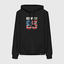 Женская толстовка-худи New York 85