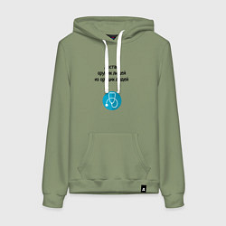 Женская толстовка-худи Врач акушер