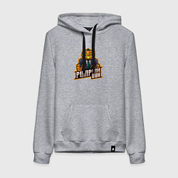 Женская толстовка-худи Pumpkin gun