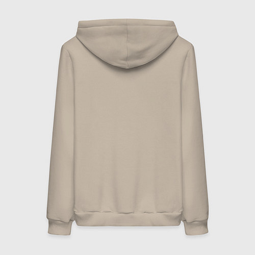 Женская толстовка-худи Не спать до Бруклина / Миндальный – фото 2