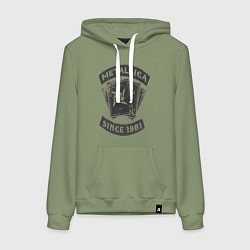 Женская толстовка-худи Metallica: since 1981