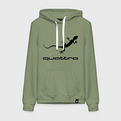 Женская толстовка-худи Audi quattro