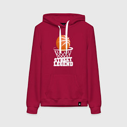 Женская толстовка-худи Баскетбол