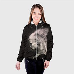 Куртка с капюшоном женская Die Antwoord GIrl, цвет: 3D-белый — фото 2