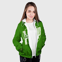 Куртка с капюшоном женская Level Up, цвет: 3D-белый — фото 2