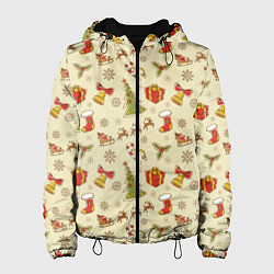 Женская куртка Новогодние подарки