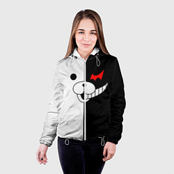 Куртка с капюшоном женская Monokuma, цвет: 3D-белый — фото 2