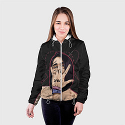 Куртка с капюшоном женская Face Star, цвет: 3D-белый — фото 2