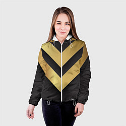 Куртка с капюшоном женская Golden arrows, цвет: 3D-белый — фото 2