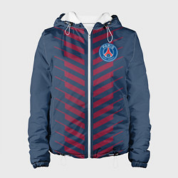 Куртка с капюшоном женская FC PSG: Creative, цвет: 3D-белый