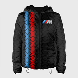 Куртка с капюшоном женская BMW Premium, цвет: 3D-черный