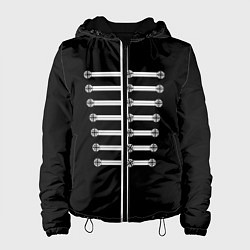 Куртка с капюшоном женская My Chemical Romance, цвет: 3D-черный