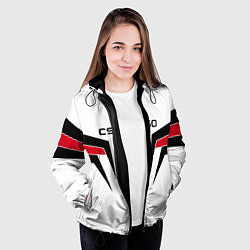 Куртка с капюшоном женская CS:GO Sport Form, цвет: 3D-черный — фото 2