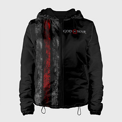 Куртка с капюшоном женская God of War: Black Style, цвет: 3D-черный
