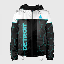 Куртка с капюшоном женская Detroit Human, цвет: 3D-черный