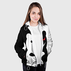 Куртка с капюшоном женская Monokuma Drae, цвет: 3D-белый — фото 2